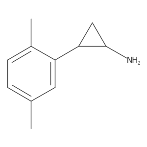 rac-(1R,2S)-2-(2,5-dimethylphenyl)cyclopropan-1-amine Structure