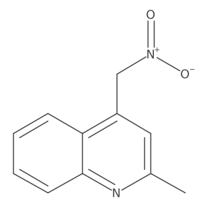 2-Methyl-4-(nitromethyl)quinoline结构式