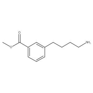Methyl 3-(4-aminobutyl)benzoate Structure