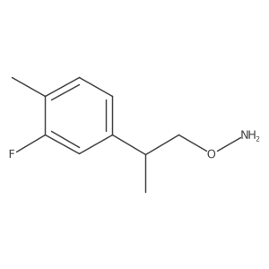 O-[2-(3-fluoro-4-methylphenyl)propyl]hydroxylamine Structure