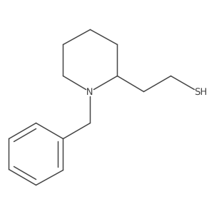 2-(1-Benzylpiperidin-2-yl)ethane-1-thiol Structure