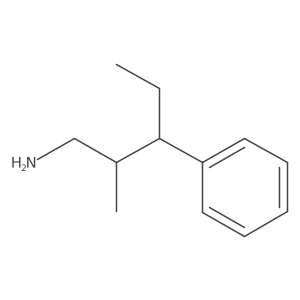 (2R)-2-Methyl-3-phenylpentan-1-amine Structure