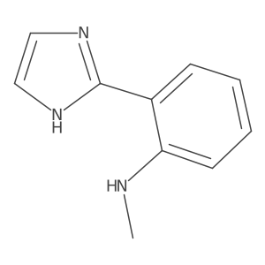2-(1H-Imidazol-2-yl)-N-methylaniline Structure
