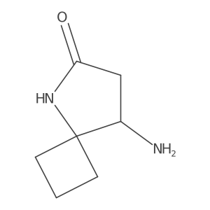 8-Amino-5-azaspiro[3.4]octan-6-one Structure
