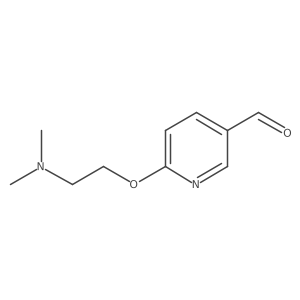6-[2-(Dimethylamino)ethoxy]-3-pyridinecarboxaldehyde Structure
