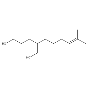 2-(5-Methylhex-4-enyl)pentane-1,5-diol结构式