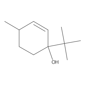 1-Tert-butyl-4-methylcyclohex-2-en-1-ol结构式