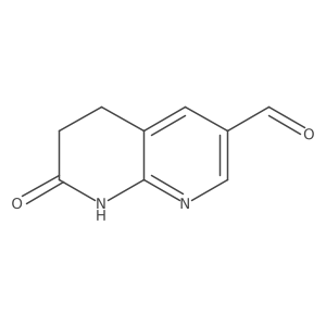 7-Oxo-5,6,7,8-tetrahydro-1,8-naphthyridine-3-carbaldehyde Structure