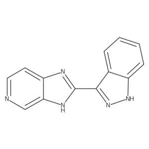 2-(1h-Indazol-3-yl)-3h-imidazo[4,5-c]pyridine结构式