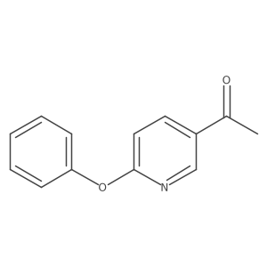 1-(6-Phenoxy-pyridin-3-yl)-ethanone结构式