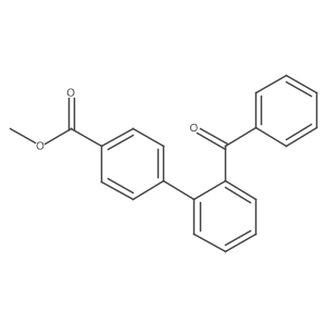 Methyl 2a(2)-benzoyl[1,1a(2)-biphenyl]-4-carboxylate结构式