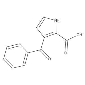 1H-Pyrrole-2-carboxylic acid, 3-benzoyl- Structure