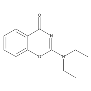 4h-1,3-Benzoxazin-4-one,2-(diethylamino)-结构式