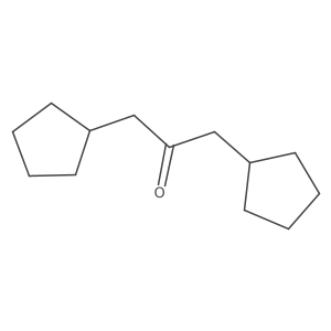 1,3-Dicyclopentylpropan-2-one结构式