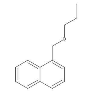 1-(Propoxymethyl)naphthalene Structure