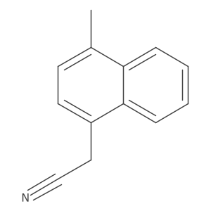 1-Methylnaphthalene-4-acetonitrile Structure