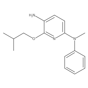 N2-Methyl-6-(2-methylpropoxy)-N2-phenyl-2,5-pyridinediamine Structure