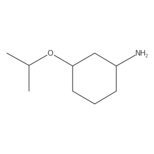 3-Isopropoxycyclohexan-1-amine结构式