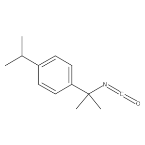 1-(2-Isocyanatopropan-2-yl)-4-(propan-2-yl)benzene Structure