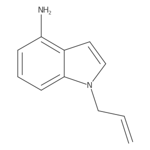 1-(Prop-2-EN-1-YL)-1H-indol-4-amine结构式