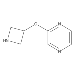 2-(Azetidin-3-yloxy)pyrazine Structure