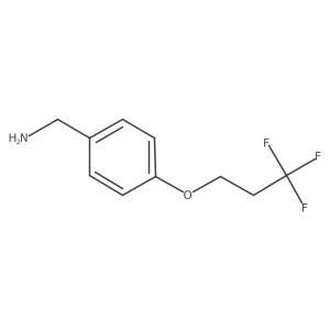 1-[4-(3,3,3-Trifluoropropoxy)phenyl]methanamine Structure
