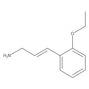 3-(2-Ethoxyphenyl)prop-2-en-1-amine结构式