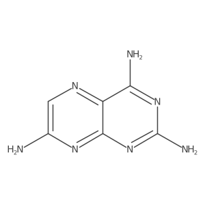 2,4,7-Pteridinetriamine结构式