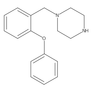 1-[(2-Phenoxyphenyl)methyl]piperazine结构式
