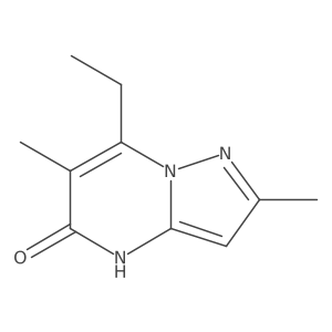 7-Ethyl-2,6-dimethyl-4H,5H-pyrazolo[1,5-a]pyrimidin-5-one Structure
