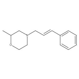 2-Methyl-4-(3-phenyl-2-propen-1-yl)morpholine结构式