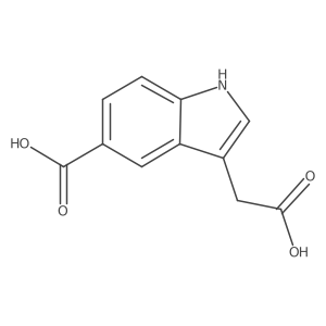 3-(carboxymethyl)-1H-indole-5-carboxylicacid Structure