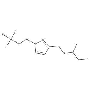 3-(sec-butoxymethyl)-1-(3,3,3-trifluoropropyl)-1H-pyrazole Structure