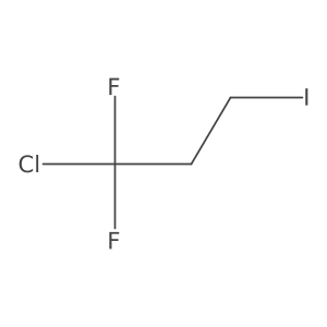 1-Chloro-1,1-difluoro-3-iodopropane结构式
