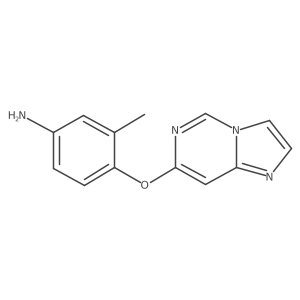 4-(Imidazo[1,2-c]pyrimidin-7-yloxy)-3-methylbenzenamine Structure