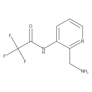 N-[2-(aminomethyl)pyridin-3-yl]-2,2,2-trifluoroacetamide Structure