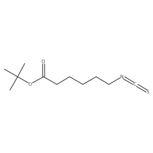 Tert-butyl 6-isothiocyanatohexanoate Structure