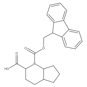 1-{[(9H-fluoren-9-yl)methoxy]carbonyl}-octahydro-1H-cyclopenta[b]pyridine-2-carboxylic acid Structure