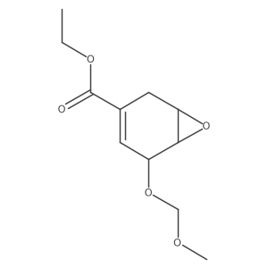 ethyl (1S,5R,6S)-5-(methoxymethoxy)-7-oxabicyclo[4.1.0]hept-3-ene-3-carboxylate Structure