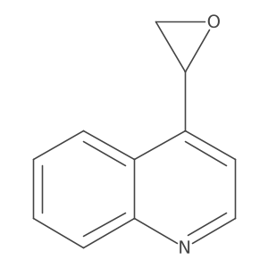 4-[(2S)-oxiran-2-yl]quinoline结构式