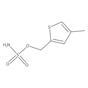 (4-Methylthiophen-2-yl)methyl sulfamate Structure
