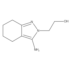 3-Amino-4,5,6,7-tetrahydro-2H-indazole-2-ethanol Structure