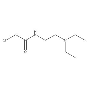 2-Chloro-N-[2-(diethylamino)ethyl]acetamide Structure