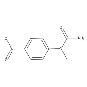N-methyl(4-nitrophenyl)urea结构式