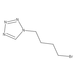 1-(4-Bromobutyl)tetrazole Structure