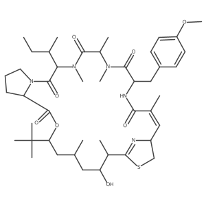 (-)-34-epi-Apratoxin A Structure