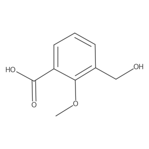 3-(Hydroxymethyl)-2-methoxybenzoic acid Structure