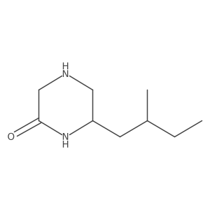 (S)-6-((S)-2-Methylbutyl)piperazin-2-one Structure