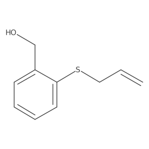 (2-Prop-2-enylsulfanylphenyl)methanol结构式