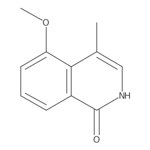 5-methoxy-4-methyl-1(2H)-isoquinolinone Structure
